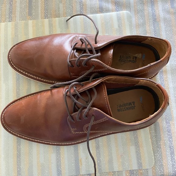 Johnston-Murphy True Foam Plain Toe Shoes - Picture 5 of 6